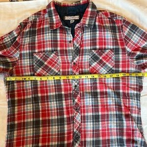 Flannel cowboy shirt Large